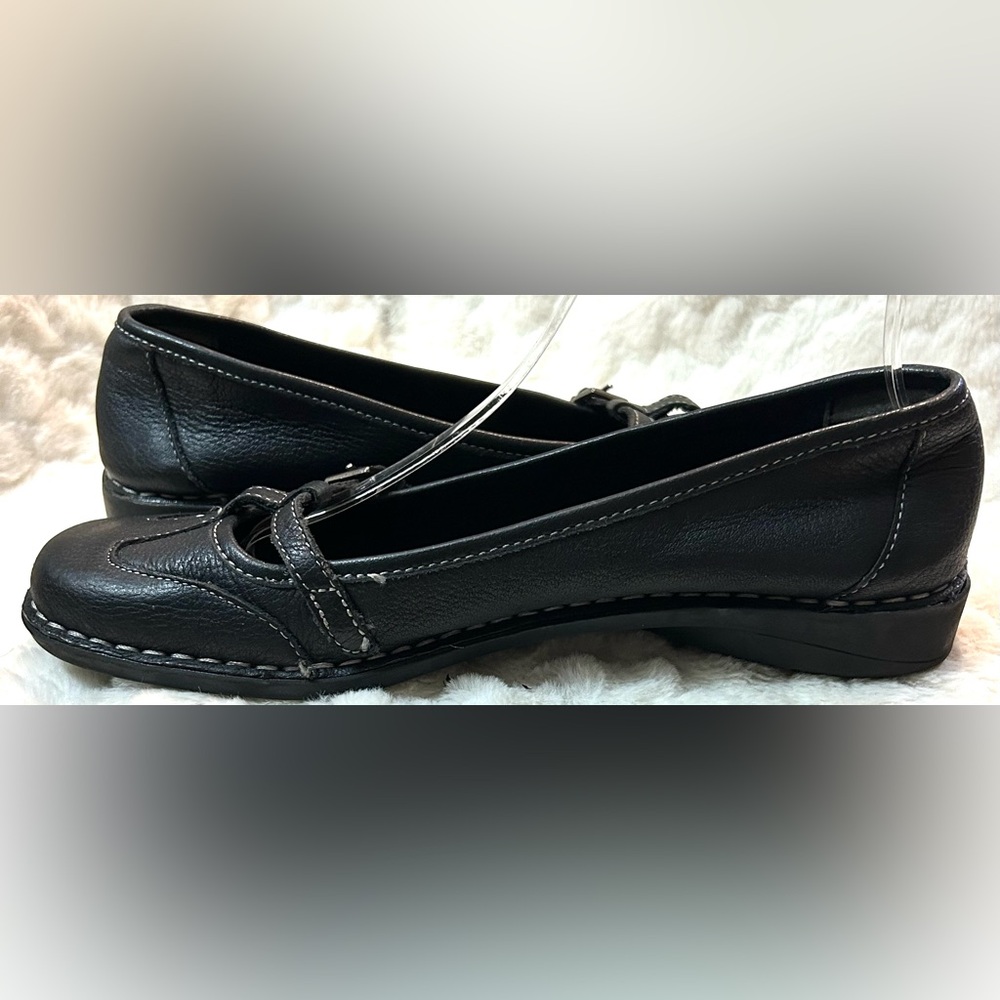 Naturalizer Sheridan Black Leather Mary Jane Flats Women's size 8M - Picture 12 of 14